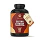 Safran Kapseln – 150 Kapseln (30 mg Affron® pro Tag) – Safranextrakt 3:1 – 3,5% Lepticrosalide – Mit Vitamin B1 & B3 für psychische Funktion – Vegan & Ohne Zusätze – TRUE NATURE®