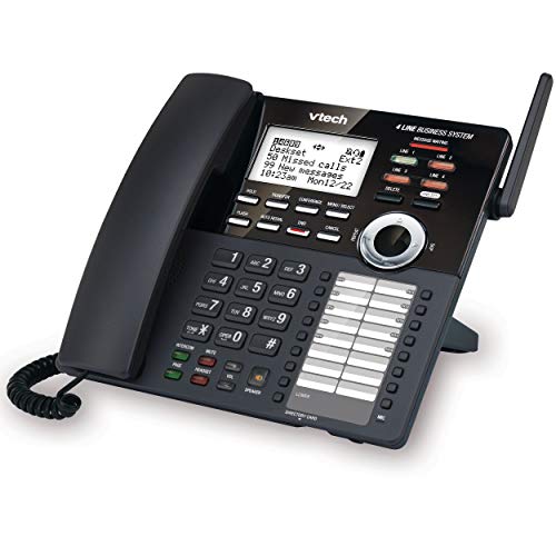 Image of VTech AM18247 Extension Deskset for VTech AM18447 Small Business System, Black