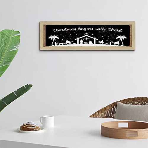 Plaque de motivation amusante Noel et decoration murale pour garde-manger - 7