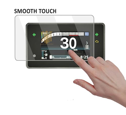 Image of Digital Meter Screen Guard For NEW HONDA ACTIVA & DIO 110 SCOOTER Bike (2025-2026) | 9H TFT Instrument Cluster Protector / HD Clarity / NEW ACTIVA110 2025 Display Speedometer Console Accessory [Not Tempered Glass]