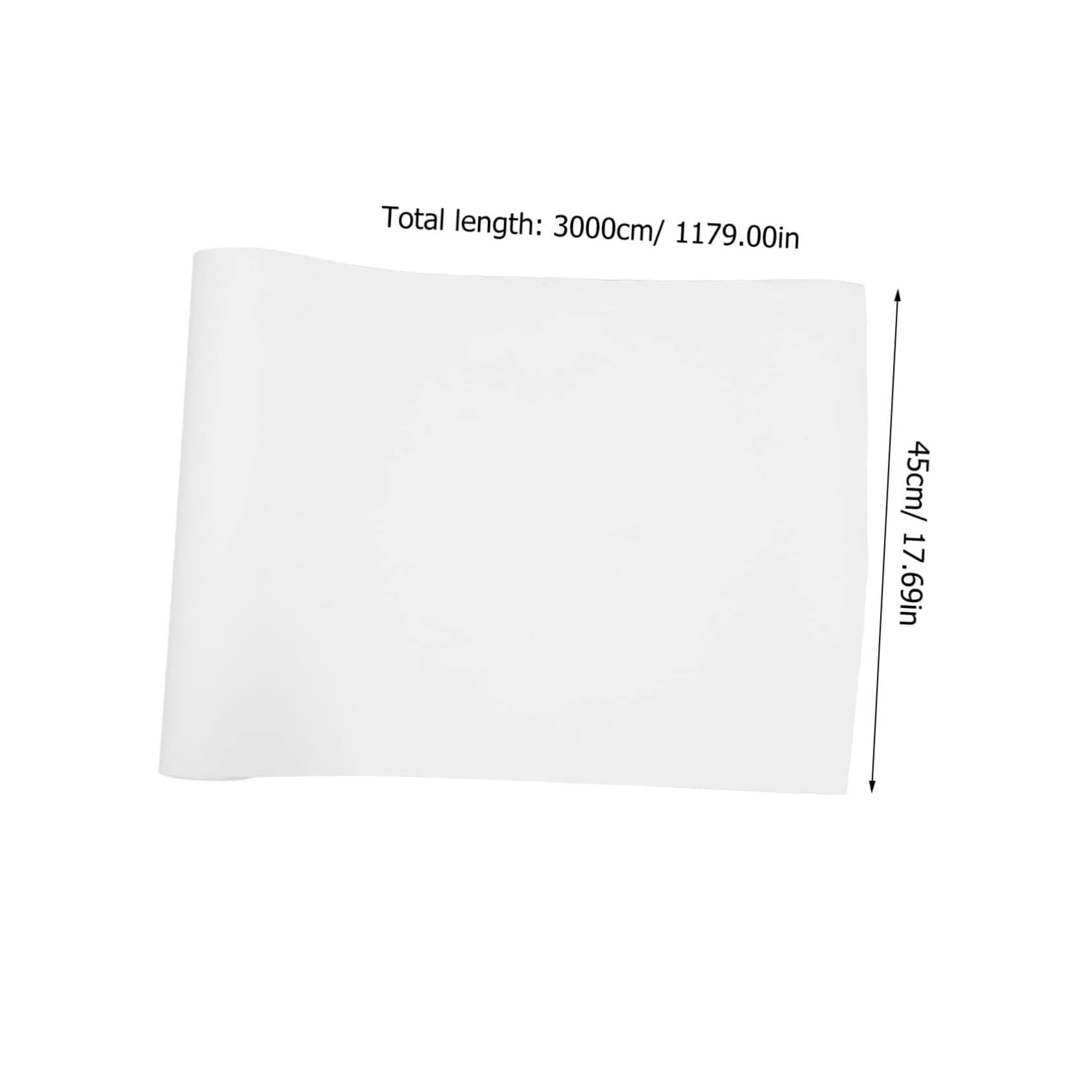SHINEOFI Papier Kraft Blanc pour Emballage Dessin Décoration Protection Projets Colis Loisirs Créatifs Peinture Maquettes Revêtement Sol