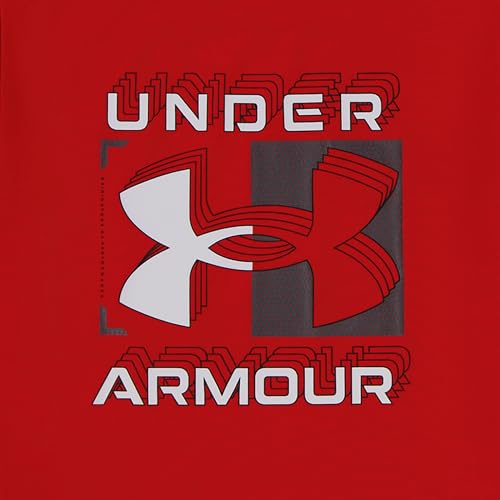Image of Under Armour Boys' 2-piece Short Sleeve Graphic T-Shirt and Shorts Set, Lightweight & Breathable