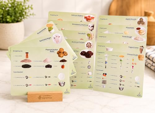 Picture Recipe Cards for Kids & Toddlers...