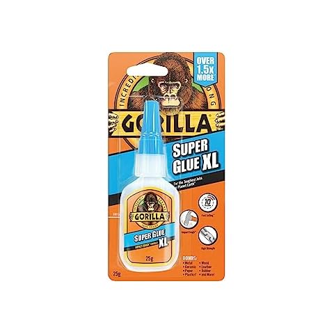 Gorilla Super Glue XL for Easy Repairs Cover