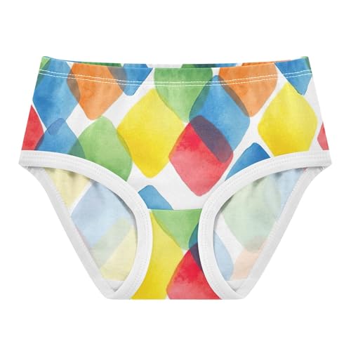 Fancy Toddler Girls Underwear 2t Cotton Girl Panties Cute Colorful Vibrant Slices Yellow Blue Briefs Kids Undies