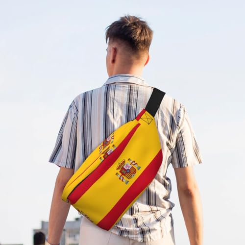 Sac banane de course pour running et randonnée avec imprimé Espagne