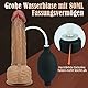 Realistischer Dildo mit Spritzfunktion Saugnapf Hoden Squirting Dildos Spritz Spritzdilo mit Fake Cum Sperma Realistic Dick XL Weich Squirt Ejaculating Sex Spielzeug Diloschwanz für Frauen Männer 22cm