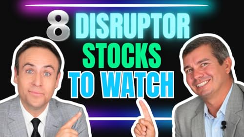 『8 DISRUPTOR STOCKS TO WATCH』のカバーアート