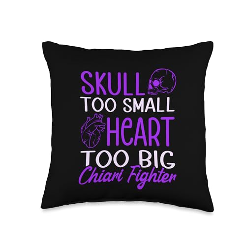 Chiari Malformation Awareness Throw Pillow