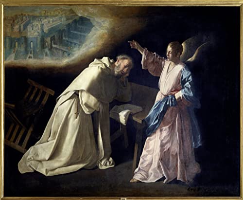 Image imprimer Zurbaran saint Pierre Nolasque haut de gamme 60x90cm