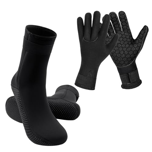 Calcetines para surf y kayak de 3mm con ajuste firme para playa y mar 5