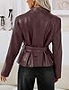 MEROKEETY Women's Fall Fashion 2025 Leather Jacket... #4