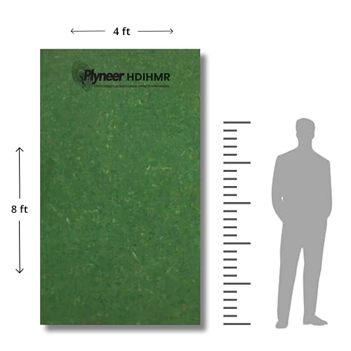 Image of Plyneer HDIHMR MDF Board - High-Density Moisture & Impact Resistant Wood for Modern Furniture & Interior Designs (2.5mm)-8ft x 4ft