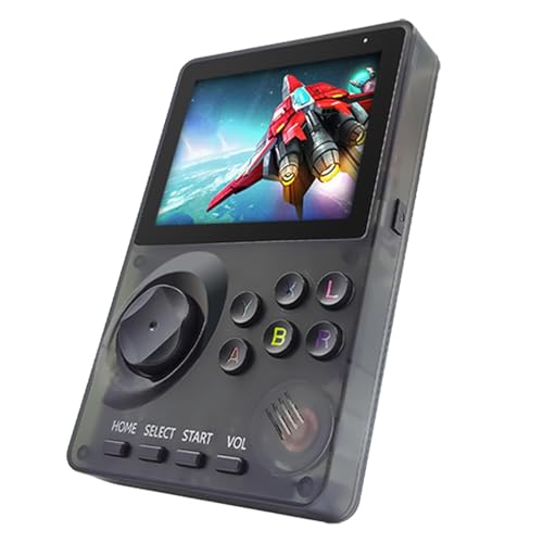 16 Bit Video Game Console for Kids Adults，2.8-inch Super Wide Lcb Preloaded 100 HD Handheld Game Console Seniors Electronic Game Player (Gray)