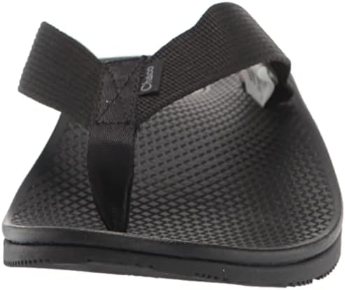 Chaco Men's Classic FLIP Flop, Solid Black, 8 | Image 1
