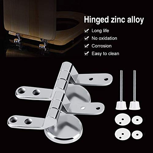 GeekerChip Cerniere del sedile del WC Coppia