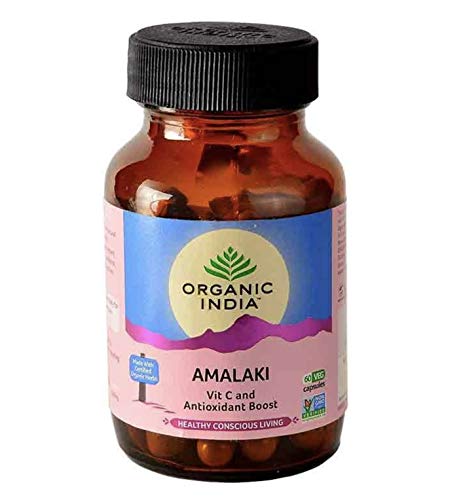 Healthmarket Organic India Amalaki - 60 Capsules