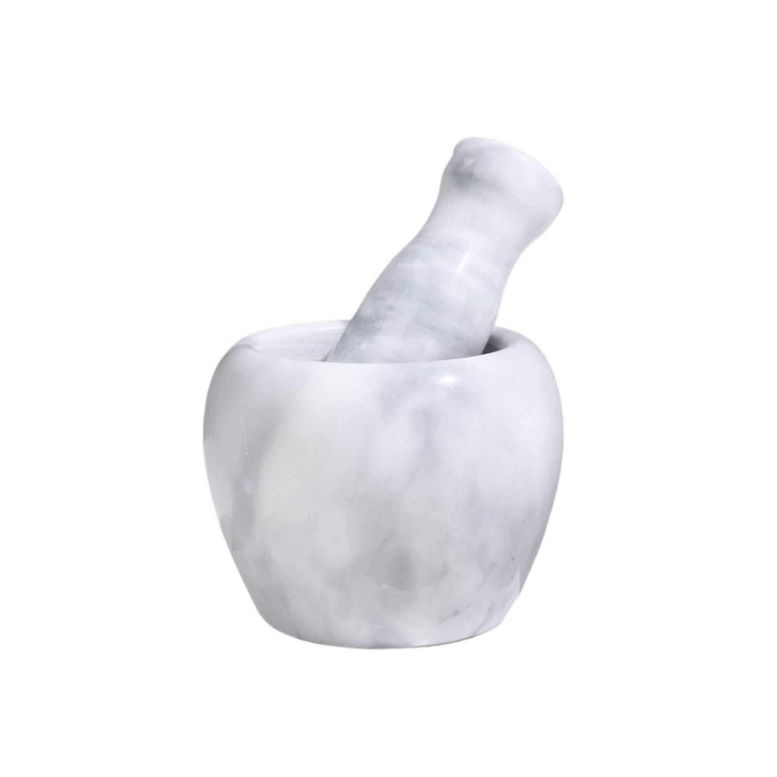 Dh2yjnbf3 White Mortar And Pestle Set Marble Mortar And Pestle Set Stone Grinder Bowl Garlic Crusher For Kitchen Herb Crusher