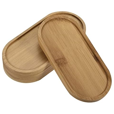 PATIKIL Bamboo Plant Pot Saucer Cover