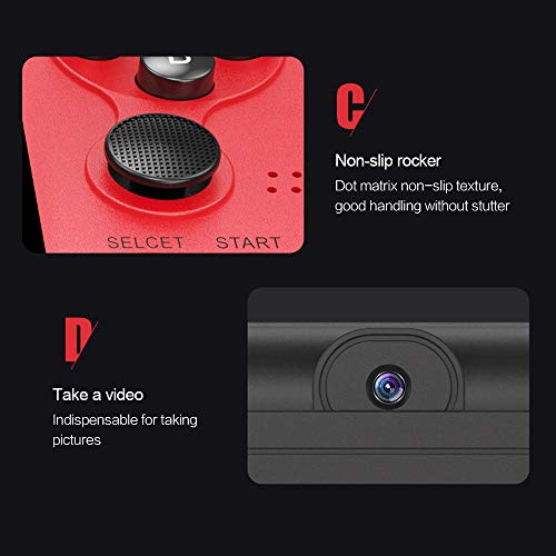 HUAGE 4.3-Inch Nostalgische Klassieke Dubbele-Schudden Game Console Gebouwd-In 10 000 Games Kinderen… - Image 8