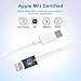 iPhone Charger Fast Charging, [Apple MFi Certified] 20W Type C Charger Fast Charging Block with 6FT USB C to Lightning Cable Cord Compatible with iPhone 14/14 Pro/14 Pro Max/13/12/11/XS/XR/X/8, 2 Pack