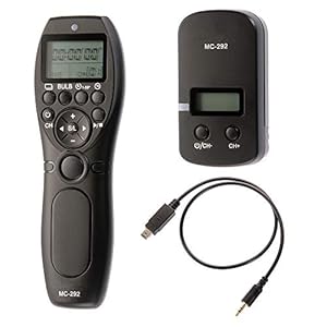 Hersmay LCD Wireless Auslöser Timer Fernbedienung DC2 Für Nikon Z6 Z7 D750 D7200 Z6 Z7 D3100 D3200 D5600 D3300 D5000 D5100 D5200 D5300 D5500 D90 D7000 D7100 D600 D610