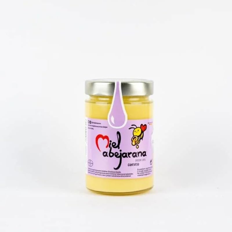 Miel de Cantueso Crema, 500g, Textura Cremosa, Propiedades Digestivas y Energizantes