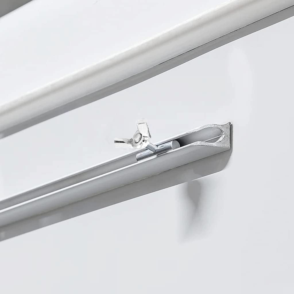 30 Pezzi Accessori Binario Tenda - 15 Tappi + 15 Moschettoni In Acciaio Inox - Per Camper, Roulotte, Tende