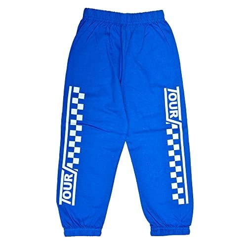 Image of T2F Boy's Cotton Regular Fit Printed Track Pant (Pack of 5)