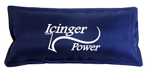 Compresa De Hielo Icinger Power - 120gr (4.2 Oz) - 15x7cm (5.9'x2.7') - Cubierta De Nylon Anti Derrames - Gel Altamente Enfriable
