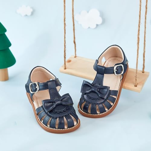 Image of Kiderence Toddler Girls Sandals Little Girls Kids Summer Shoes Toddler Sandals
