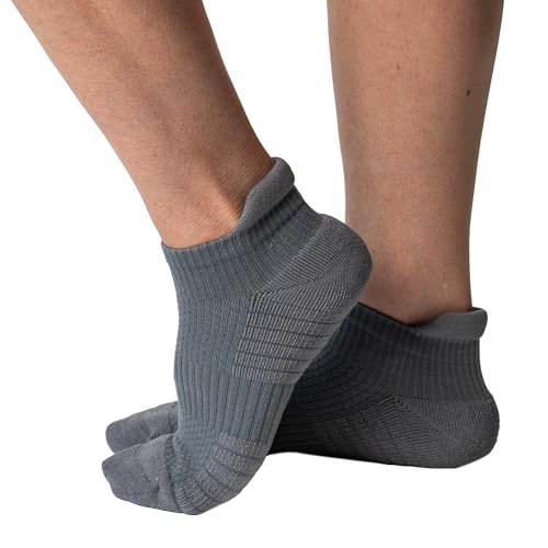 Image of Viasox Ankle Compression Socks for Women & Men, 14 mmHg Support Improves Circulation, Extra Cushioned