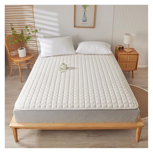 Colchón japonés de suelo, suave, transpirable, plegable, para el hogar y el dormitorio, lavable, para dormitorio y sala de estar, color verde, 90 cm x 190 cm