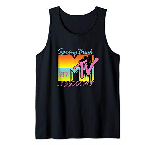 Classic MTV Logo Spring Break 87' Tank Top