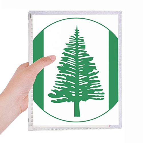 Carnet à spirales Norfolk Island rechargeable pour notes professionnelles