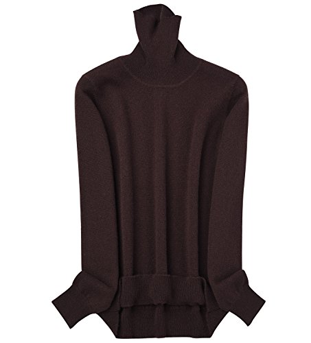 ZHILI Women's Cashmere Slouchy Turtleneck Sweater4