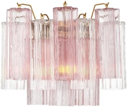 Crystorama Addis 2 Light Aged Brass Sconce