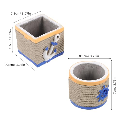 Pots pour succulentes en ciment : la solution déco compacte sans fuite
