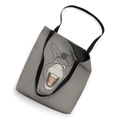 Bolso tipo tote con diseño grande de la cara de Asno de Shrek miniatura 2