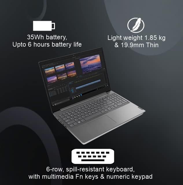 Laptop Lenovo V15 con pantalla de 15.6 pulg. Full HD miniatura 5