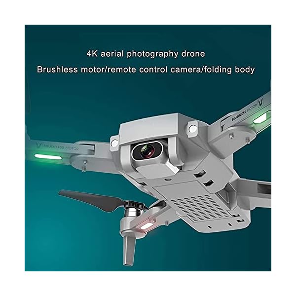 HJRBM Bürstenlose Drohne 6K HD Professionelle 4K-Luftbildkamera 5000M Fernbedienung Quadcopter Langlebige und langlebige… – Bild 4