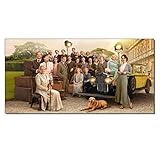Movie Posters Downton Abbey New Era Poster for Theater Room Decoration Posters for Room Aesthetic Canvas Wall Art 24x36 Poster Frame Wall Paintings Gifts 20x40inch(50x100cm)