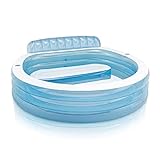 Tiempo de juego más seguro: la piscina inflable se produce con materiales ecológicos y sin BPA que cumplen con los estándares internacionales de juguetes para niños.