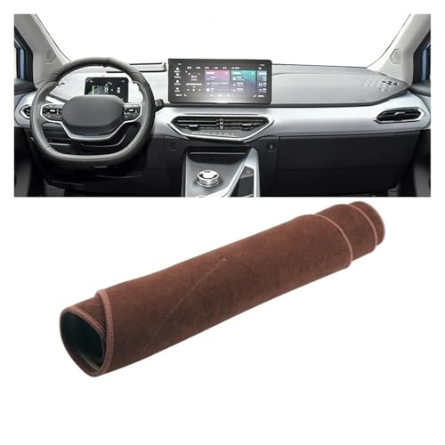 Tapis de tableau de bord pour Geely Geometry C 2020-2023 anti-UV noir