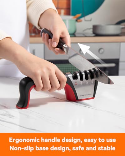 Brigii 4-In-1 Knife Sharpener, Kitchen Knife Accessories For Ceramic Knives thumb #3