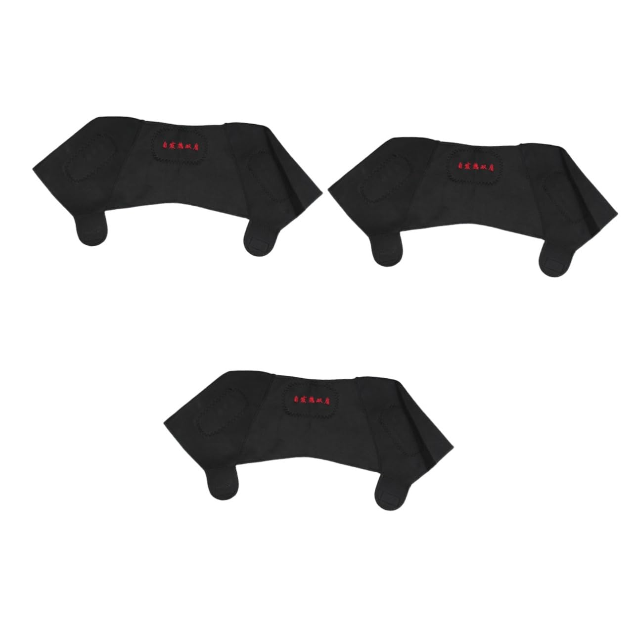 FOMIYES 3 Pcs Rotator Cuff Shoulder Brace Heat Therapy Comfortable Strap Breathable Shoulder Support Belt Large