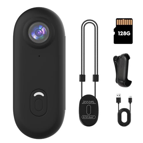 JJPOBYL H88 Cámara 4K Mini Cuerpo Clips miniatura 1