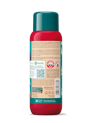 Kneipp Aroma-Pflegeschaumbad Traum des Orients - Badezusatz mit hochwertigem Granatapfel-Extrakt - vegan - 400ml