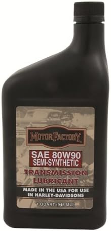 Semi-Synthetic 80W90 Transmission Gear Lube for Harley-Davidsons