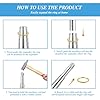 Ring Stretcher Tool Include Ring Expander & Ring Measurement Tool, Wedding Ring, Jewellers and Fix Bent Rings for Ring Mandrel #3